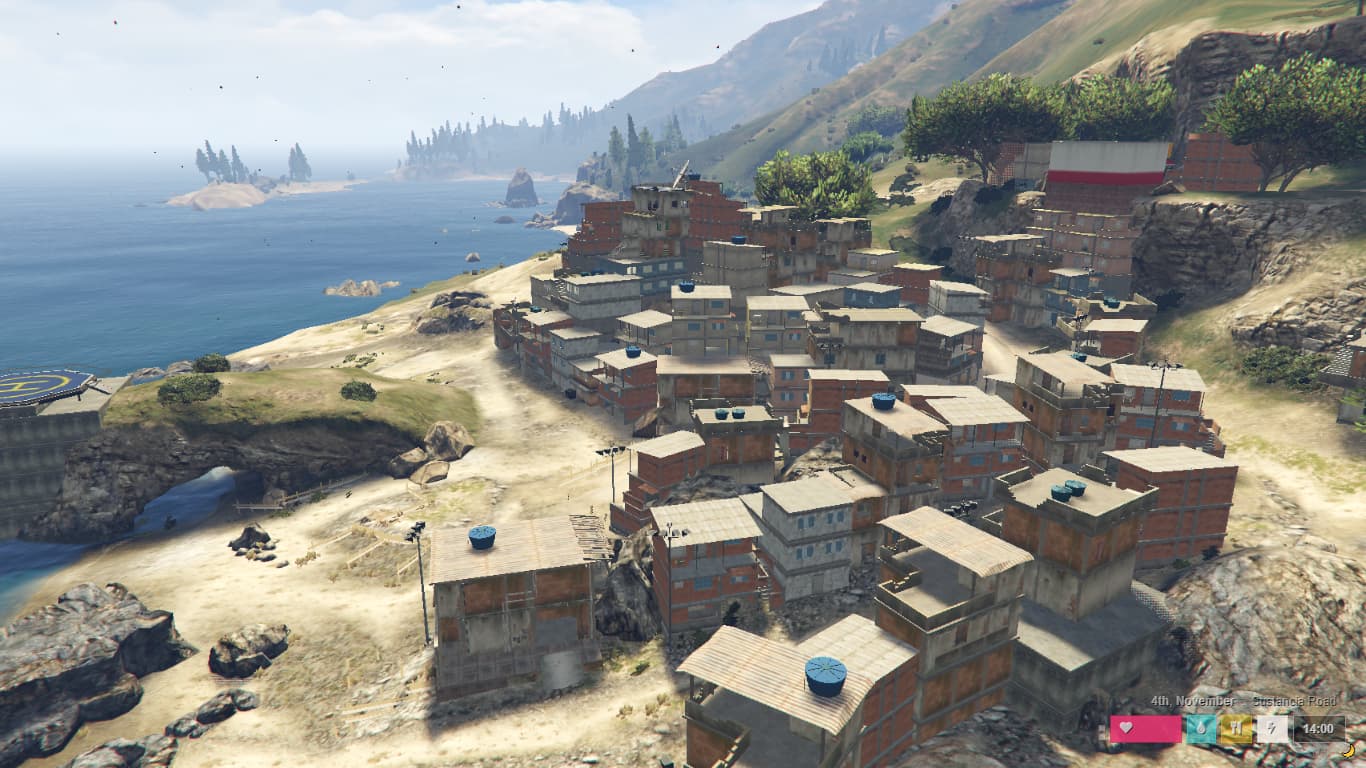 Favela no GTA RP FiveM
