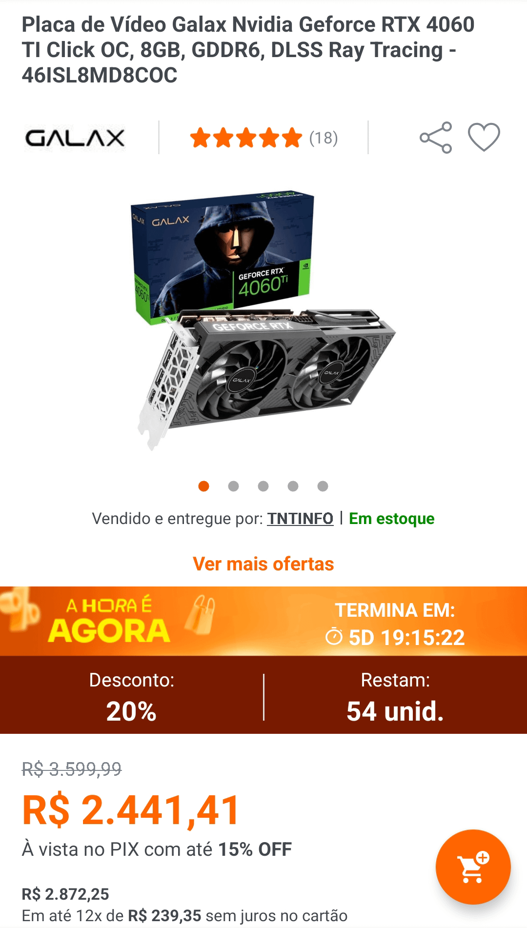 comprar placa de video na internet agora ou esperar a black friday?