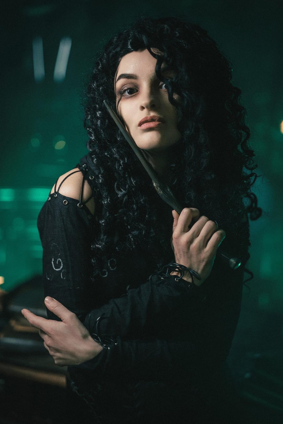 Cosplay de Bellatrix Lestrange de Harry potter