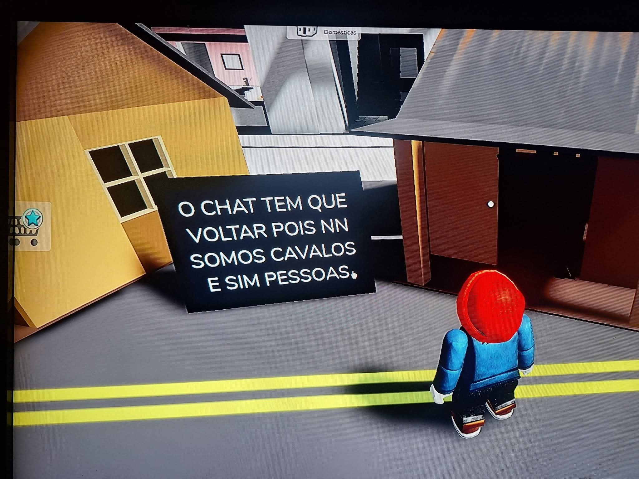 crianças revoltadas por terem tirado o chat do roblox